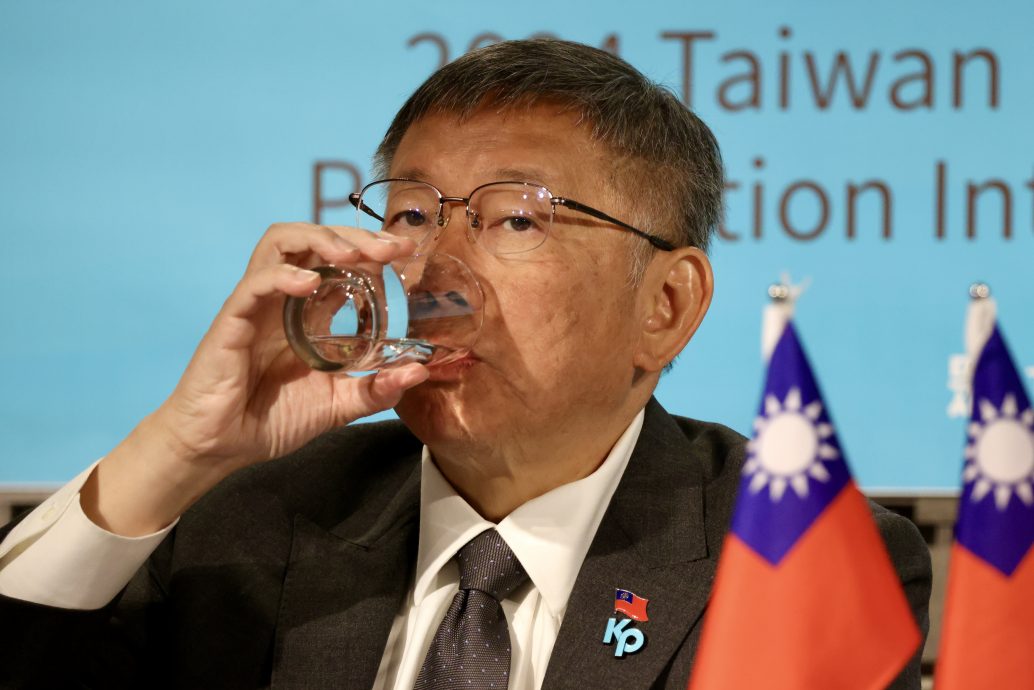 柯文哲:台湾人民不接受一国两制 外交将循蔡总统路线