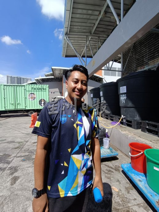 槟市厅巴刹设4水箱 商贩纷赞好