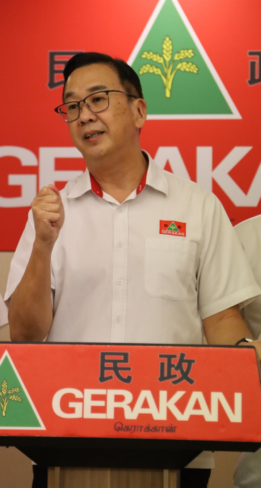 民政党全国主席 拿督刘华才博士上议员