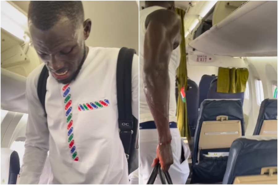 氧气不足！冈比亚国足搭机“多人失去意识”差点死人