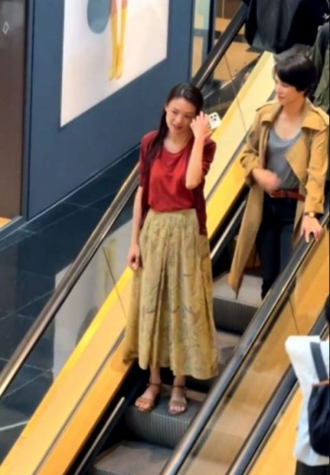 泰国野生捕获2年近半百影后 舒淇李心洁同框画面养眼