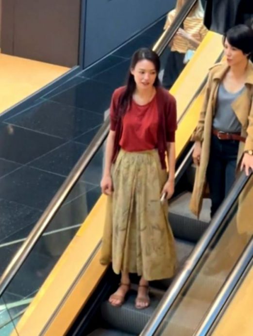 泰国野生捕获2年近半百影后 舒淇李心洁同框画面养眼