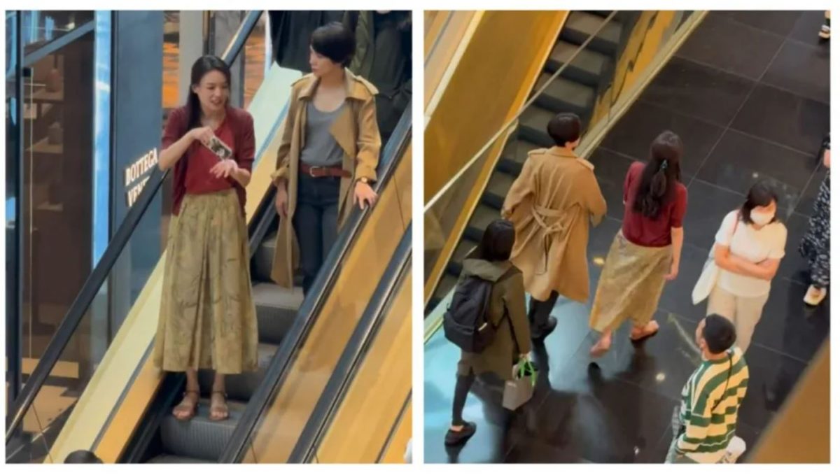 泰国野生捕获2年近半百影后 舒淇李心洁同框画面养眼