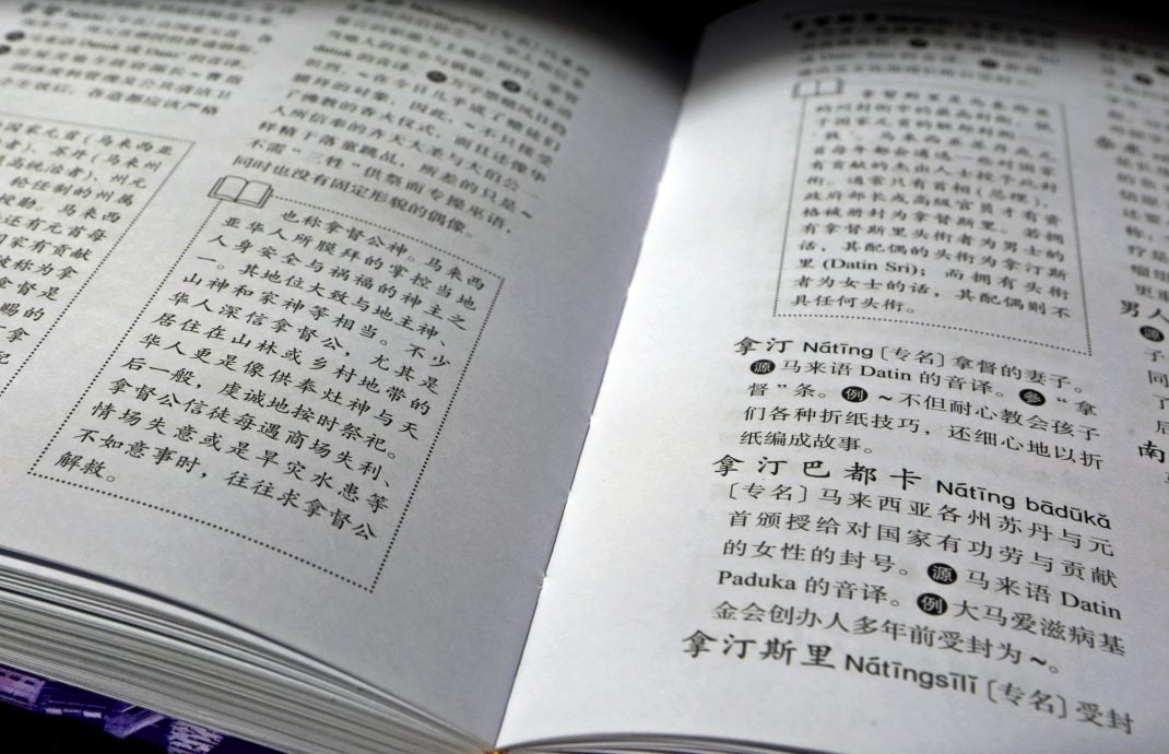 独家|没有“低人一等”却是世界唯一 大马华语“正名”了!