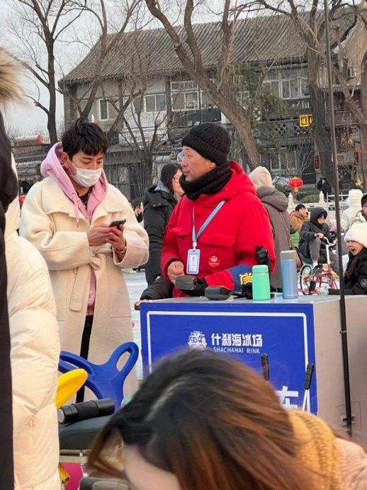 王大陆与新欢滑冰秀恩爱 蔡卓宜被追问旧爱杠上酸民