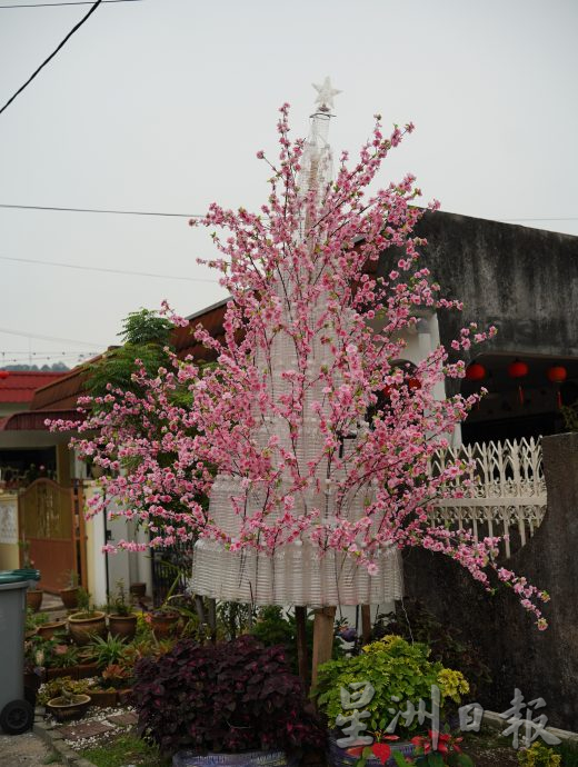 盼吸引游子回家 居民自发布置年景