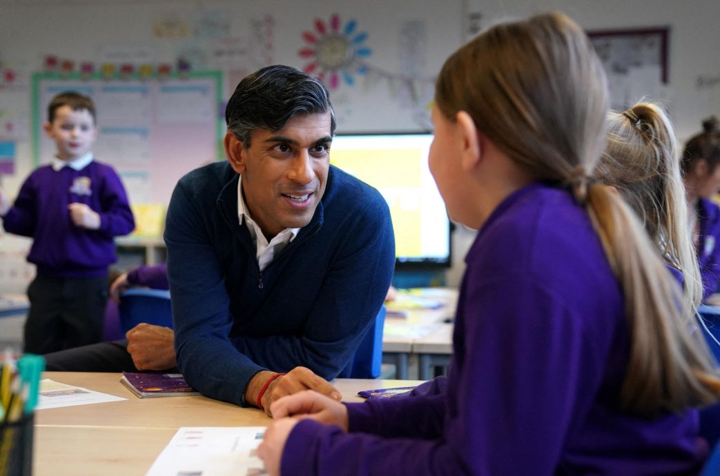 苏纳克:还有很多事做 英料下半年全国大选