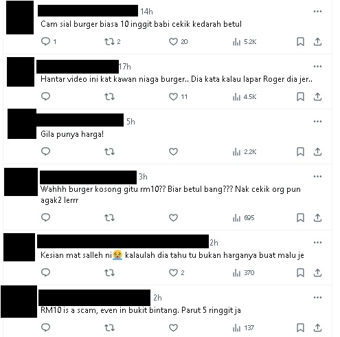 视频 | 外国游客赞Ramly汉堡胜麦当劳 网民：你被砍菜头了！