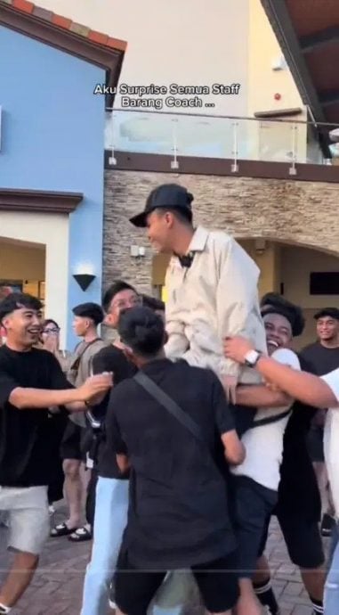 视频 | 老板给每人RM2500买名牌“花10万感谢员工是值得的”