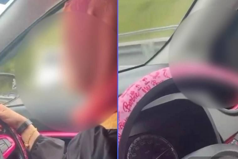 视频|开国民战车以时速180公里狂飙 粉红姐兴奋喊:“起飞了”