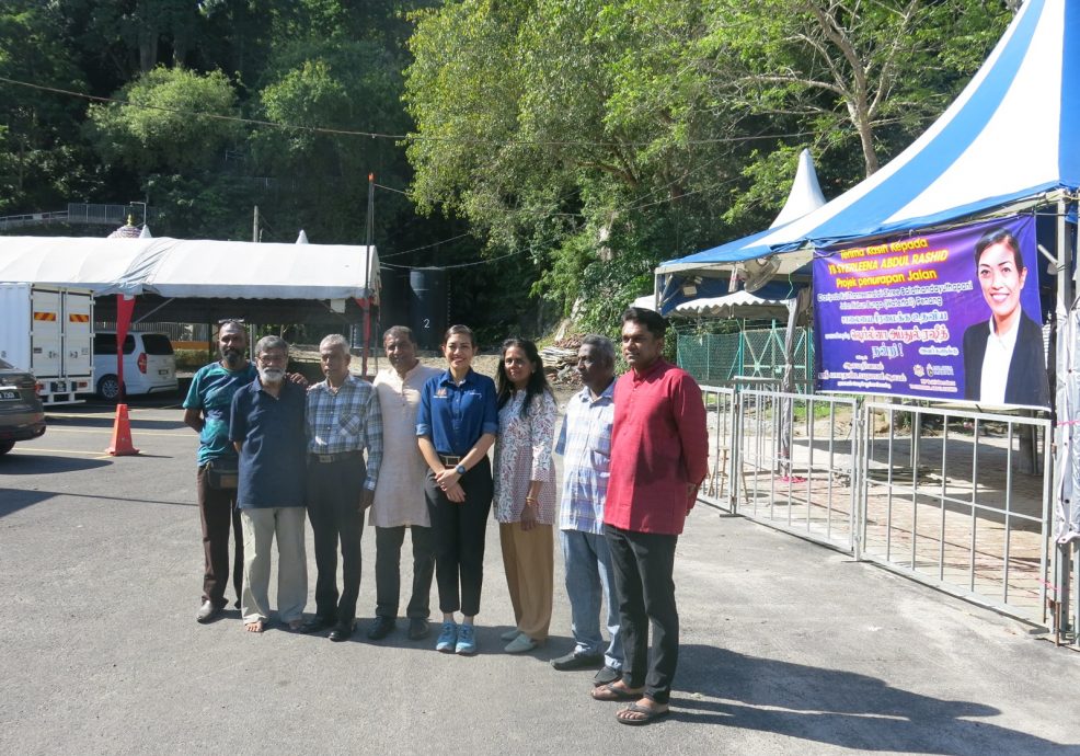 象头神庙毗邻停车场 路面提升工程竣工