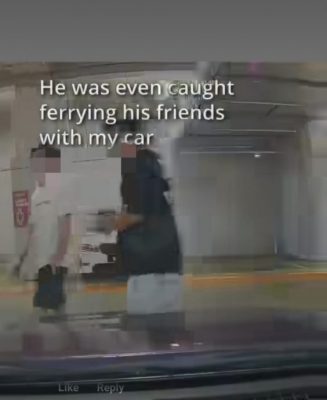轿车被车厂老板儿子偷驾“车速飙到130还把车撞坏!”