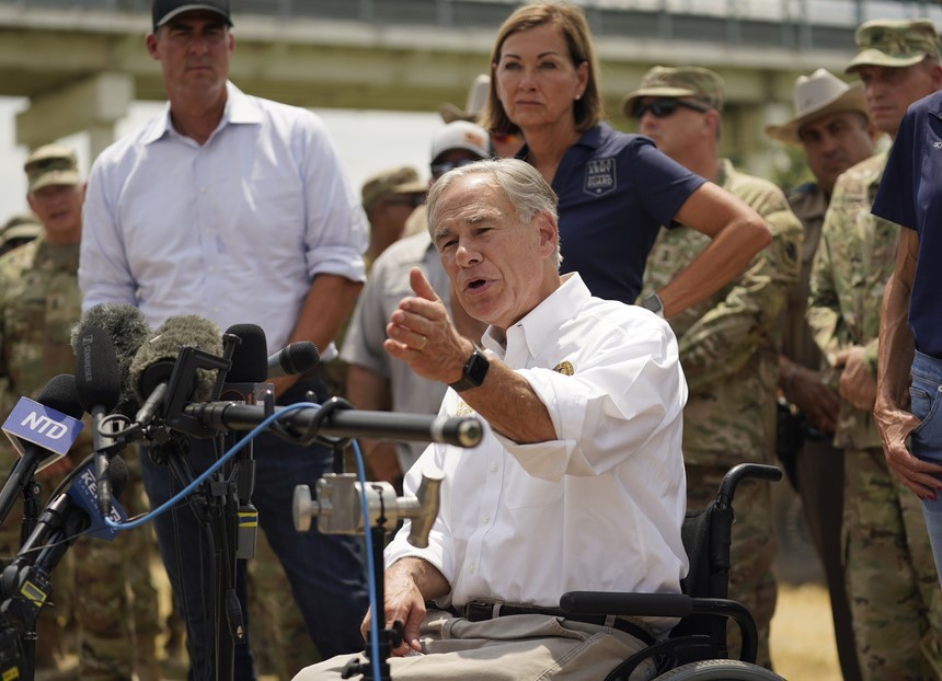 边境问题硬扛联邦政府 得州获25共和党州长力挺