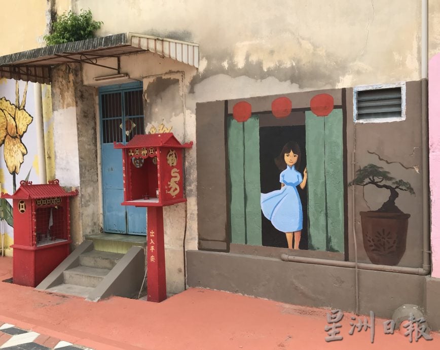 配合霹雳州旅游年的河边街时光走道即将对外开放