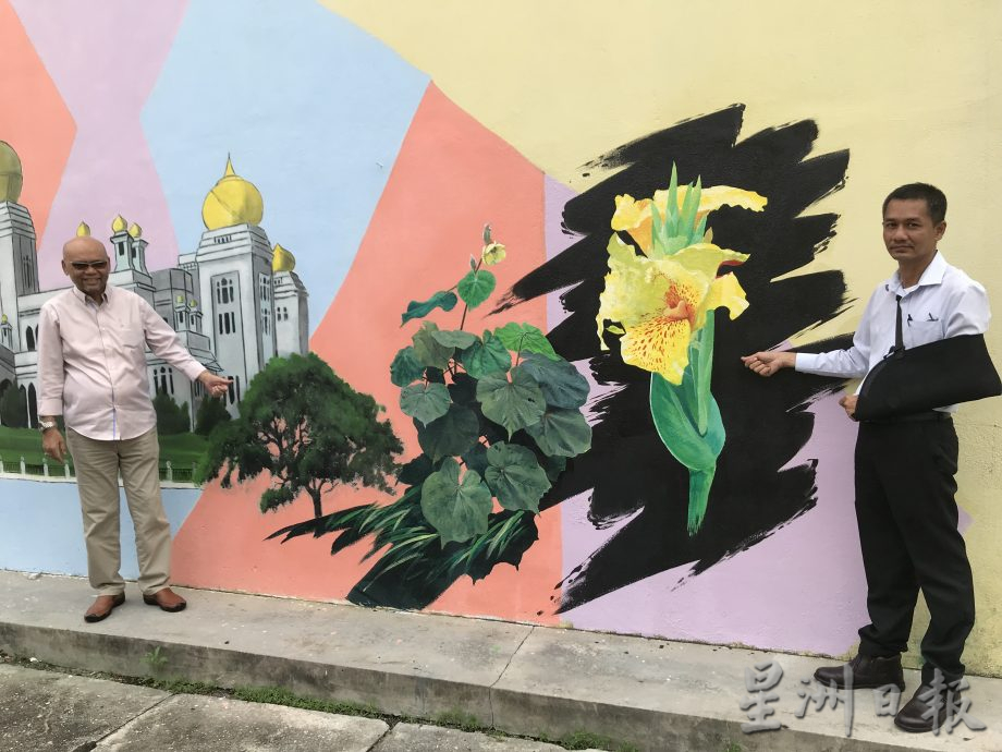 配合霹雳州旅游年的河边街时光走道即将对外开放