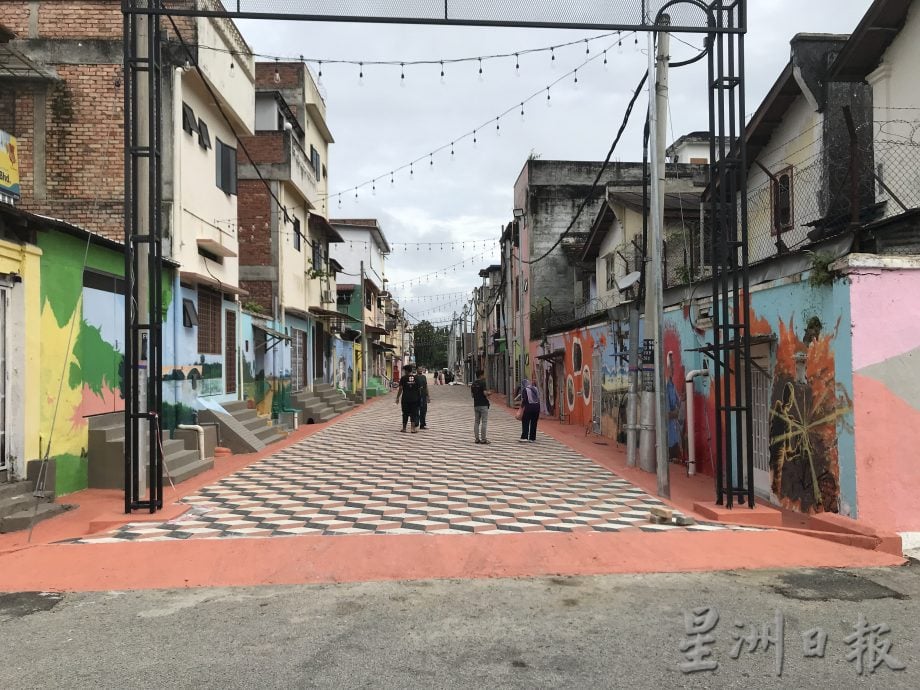 配合霹雳州旅游年的河边街时光走道即将对外开放