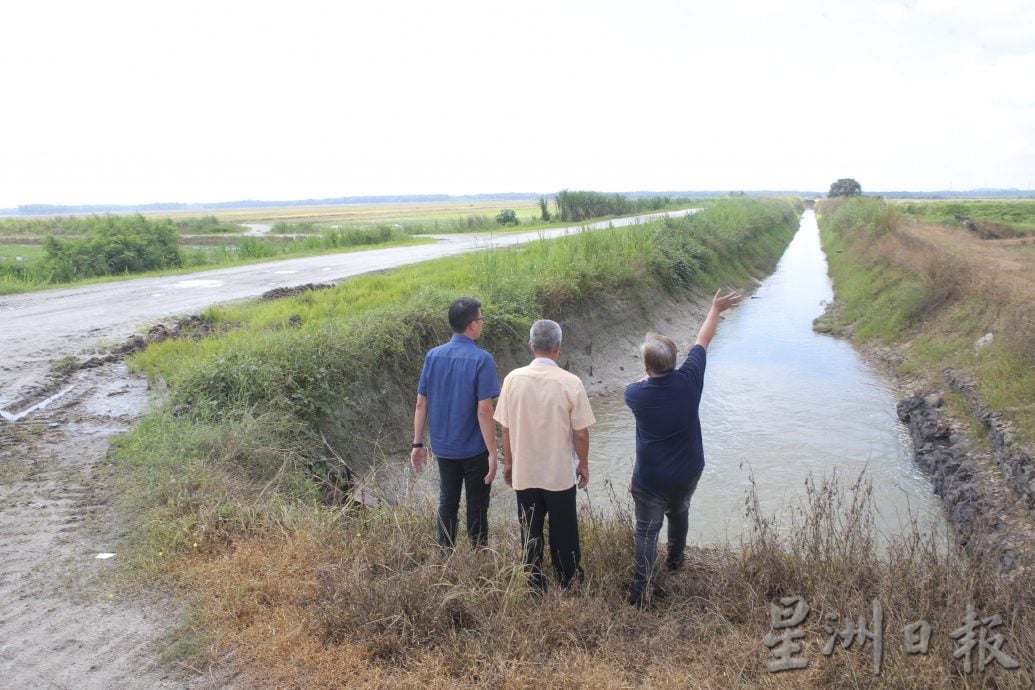 陈家兴:供解决问题增产 探讨水闸列米仓