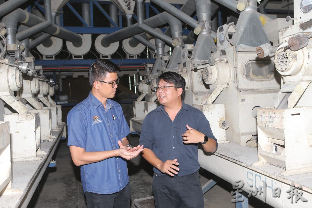 陈家兴:供解决问题增产 探讨水闸列米仓