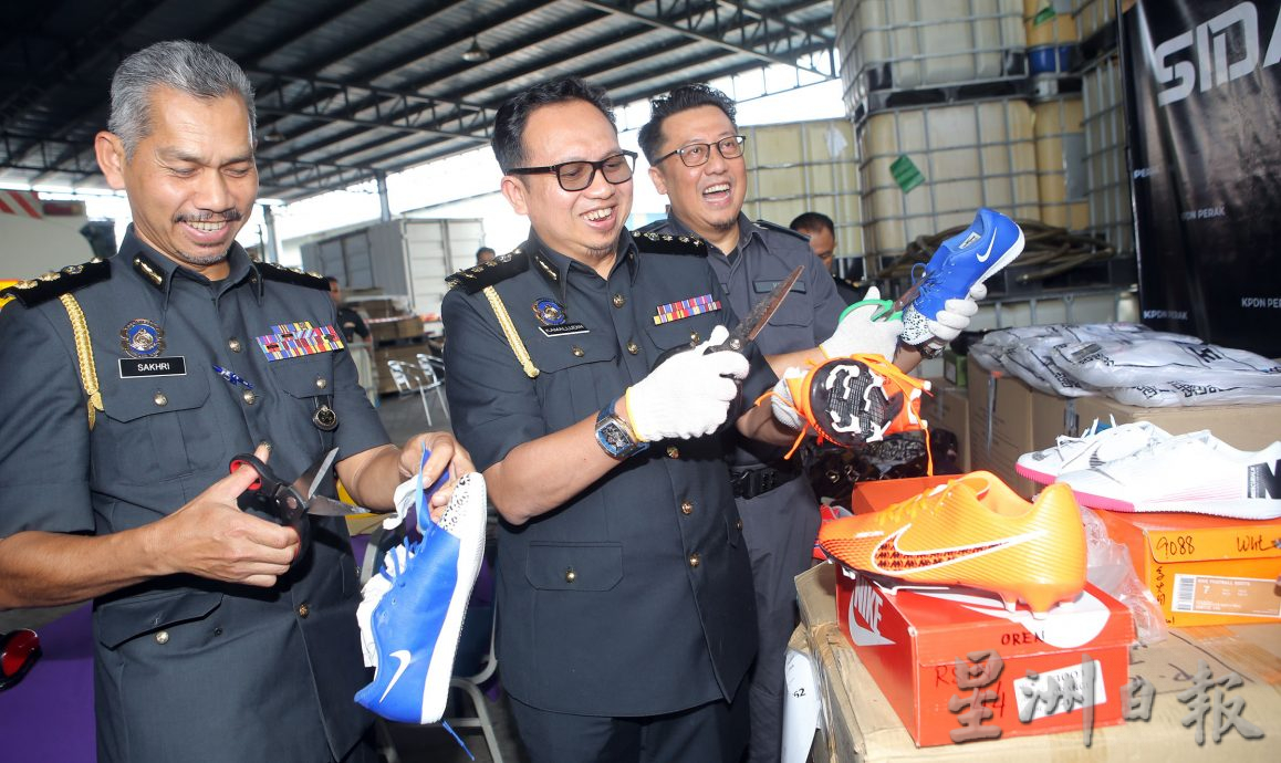 霹内贸局展纰漏行动3.0  12天破34宗案充公189万物品