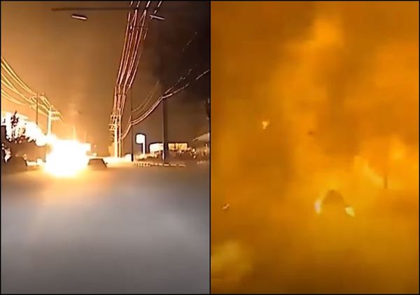 韩国加气站气爆“火舌冲天”波及14房14车 全因员工违规移车