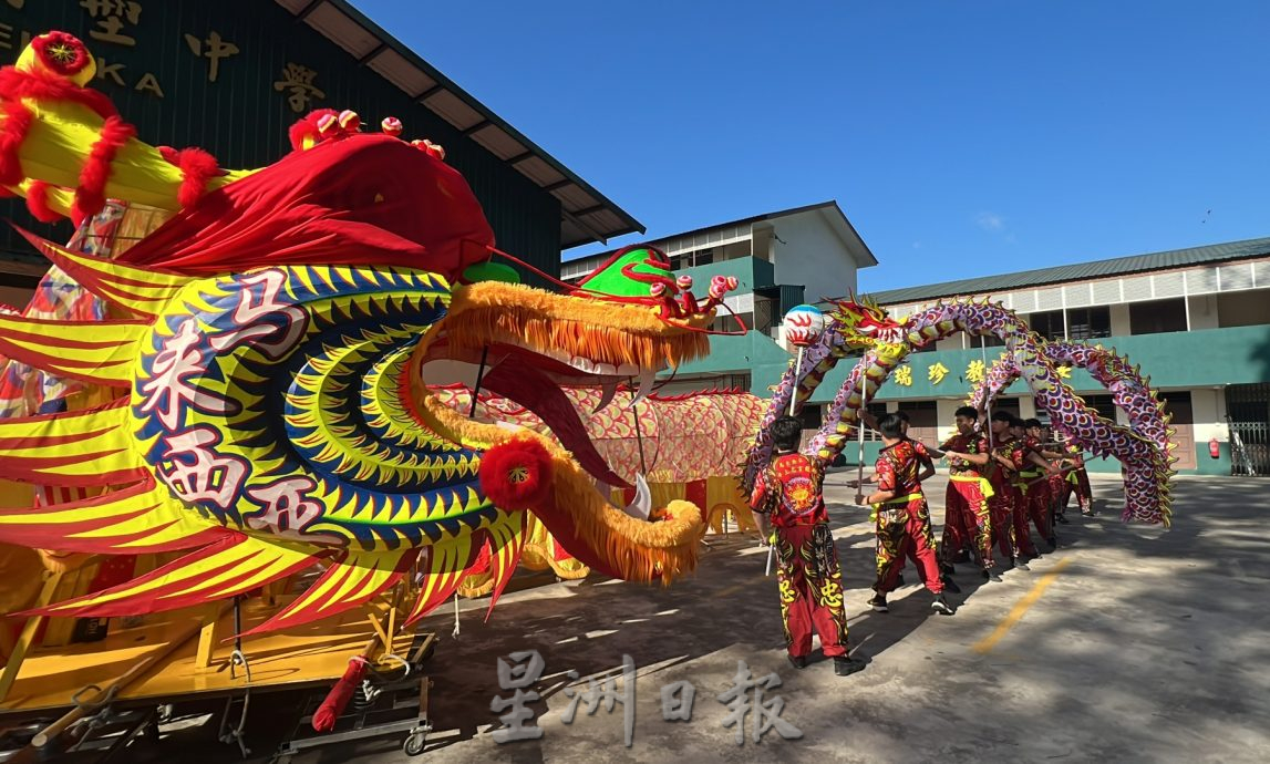 马中友谊祥龙游街 | 穿梭市区增添年味 巨龙舞动游客惊喜