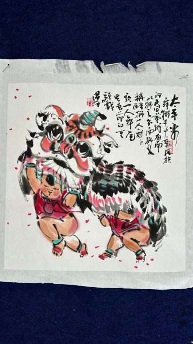 (19日见报)大都会/社区精彩主文/郭温和“福门”画展/4图