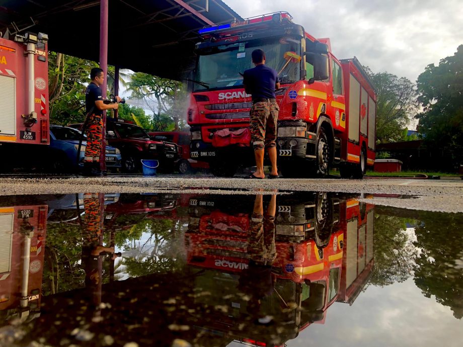 （仅供网）柔：风雨后的骄阳  柔佛各地今早放晴