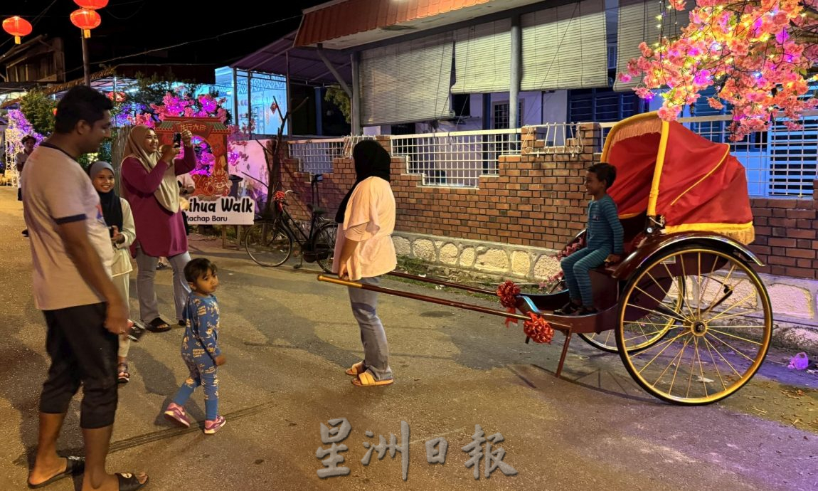 (古城封面主文)马接峇鲁新村“龙”历新年布置,打卡打到停不了!