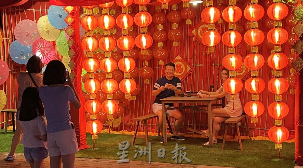 (古城封面主文)马接峇鲁新村“龙”历新年布置,打卡打到停不了!