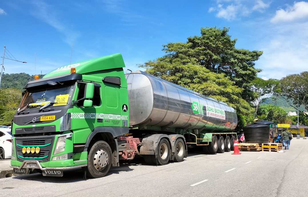 (大北马)区内多个定点水箱没补充水源 阿兹鲁:不满PBA安排