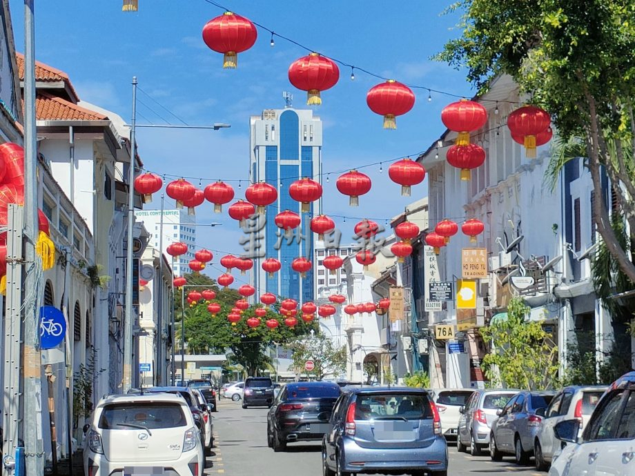 （大北马）古迹区挂红灯笼 新春气氛渐浓