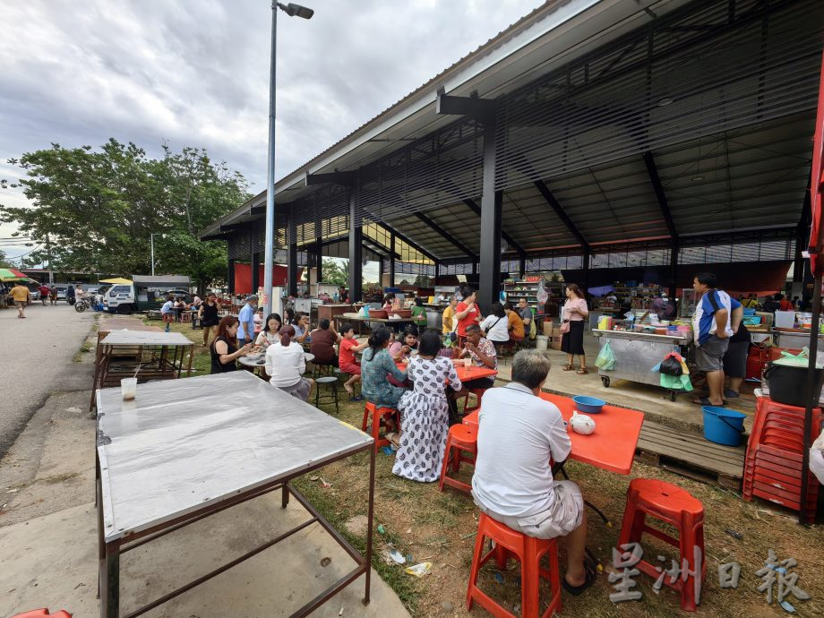 （大北马）合众园巴刹竣工，小贩已迁入营业一周！