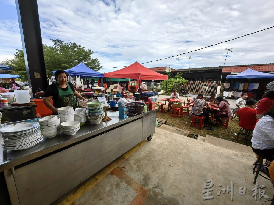 （大北马）合众园巴刹竣工，小贩已迁入营业一周！