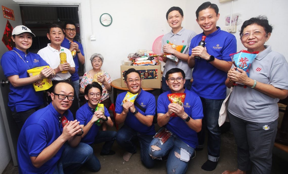 (大北马)槟州中华总商会12年不间断主办新春送温情