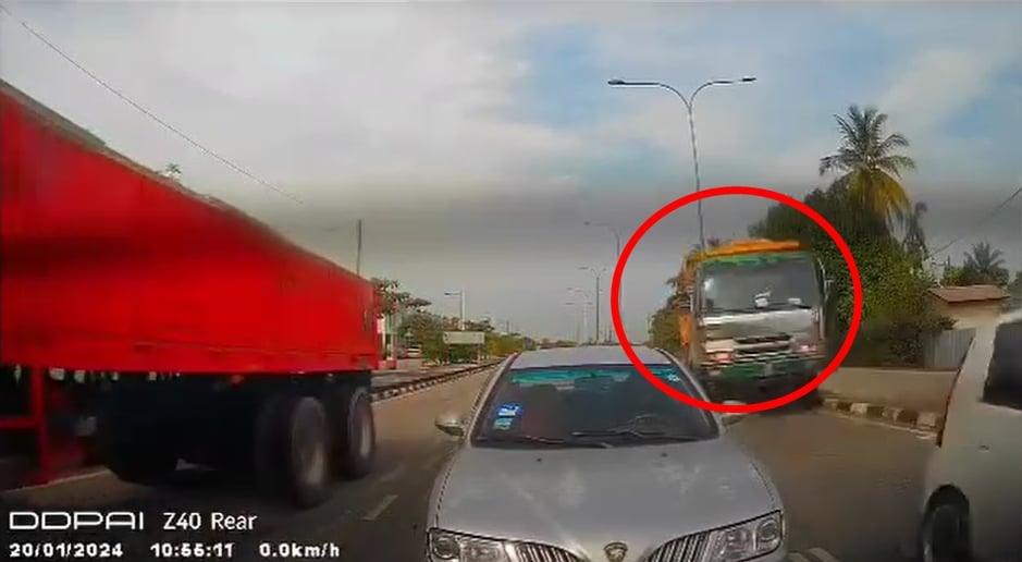 (大北馬)羅裡剎車器失控衝撞2轎車