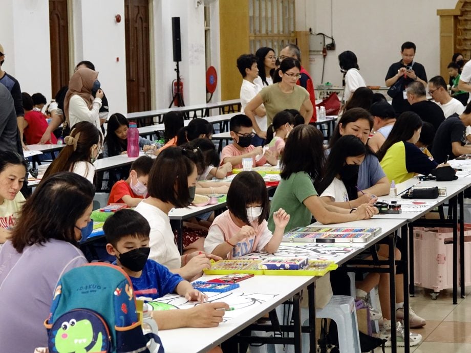 (大都会)东禅寺艺起彩绘巨型年画