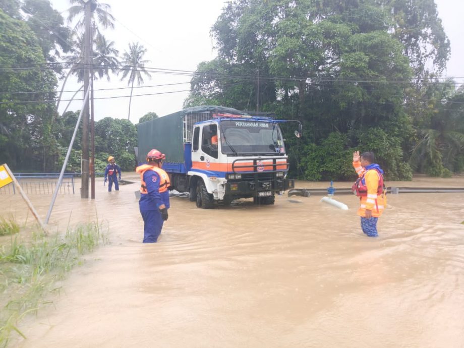 (已签发)柔:气象局预测10县仍下雨,柔灾情是否恶化有待观察