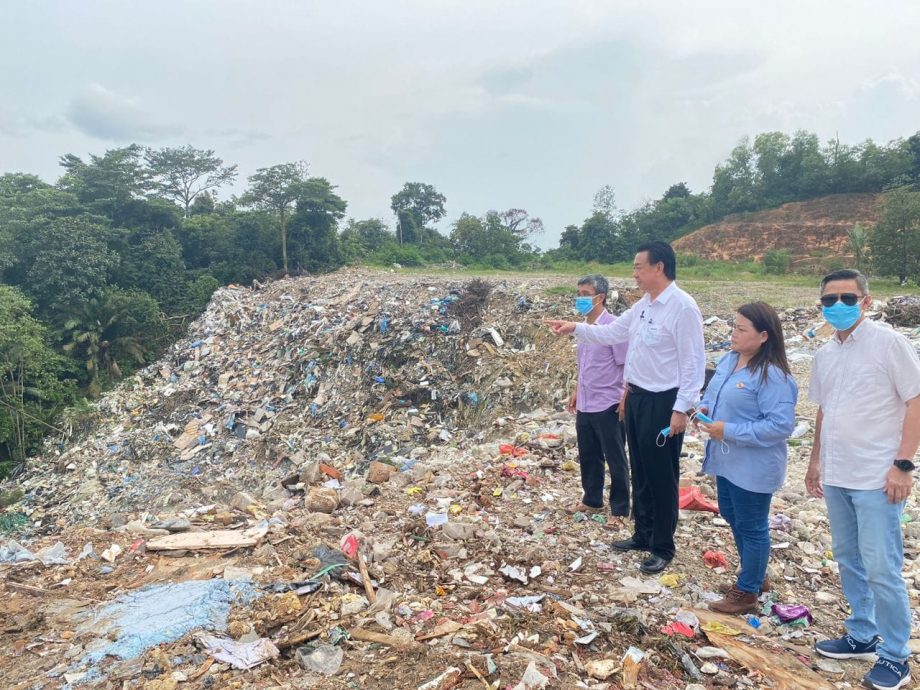 (版2头)大都会/蕉赖皇冠城非法垃圾场垃圾量惊人