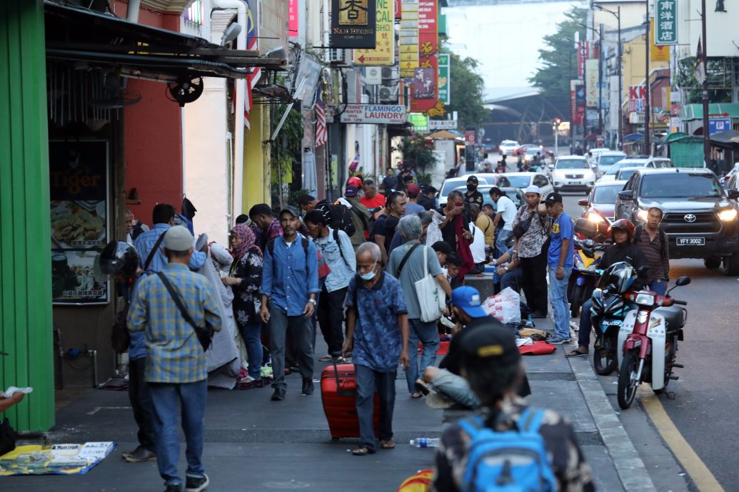 (第3头)大都会/DBKL要求老鼠街小贩7日搬迁/10图