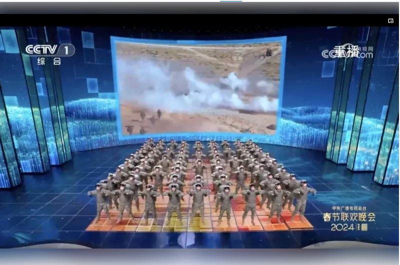 2024央视春晚 解放军作战部队首度登场