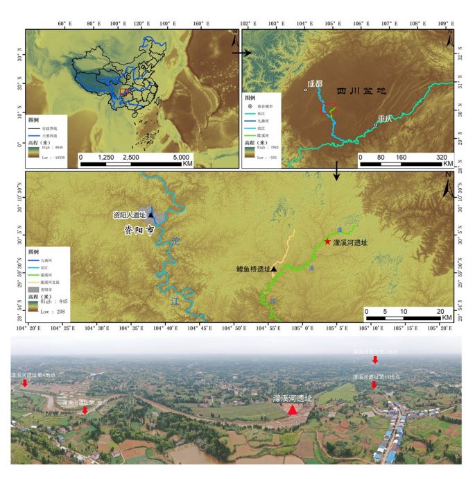 5到7万年前考古遗址出土 归功暴雨洪水冲垮河岸