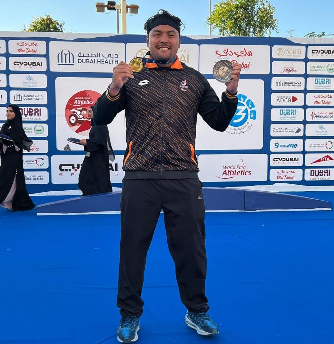 世界残障田径巡回赛  大马双金报喜