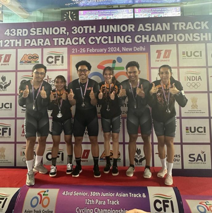 亚洲场地脚车锦标赛|首日即踩出1金2银  大马队出色开局