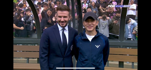 刘嘉玲爆跟贝克汉姆合照内幕 梁朝伟竟问：可否不怕？