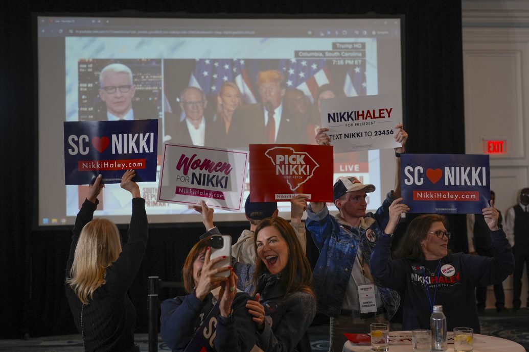 南卡州共和党初选 特朗普再击败前州长黑利