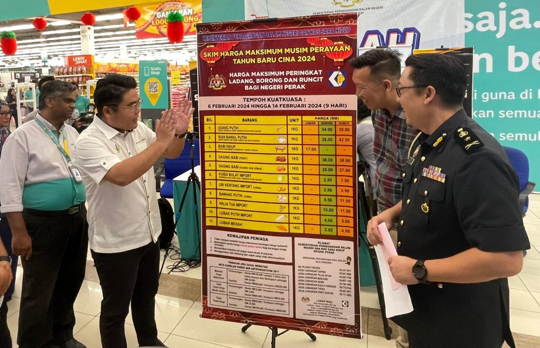 吴家良:农历新年期间 所有商家勿对游子游客“砍菜头”