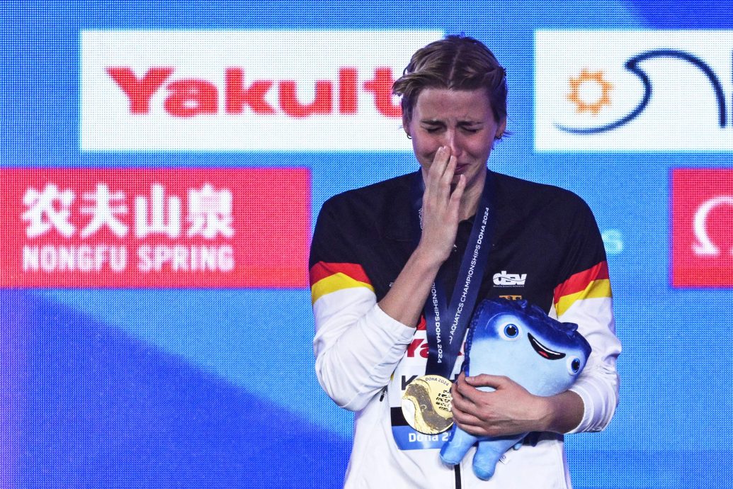 多哈世界水上运动锦标赛| 3征世锦赛级如愿摘金 芬克称霸男百米蛙泳