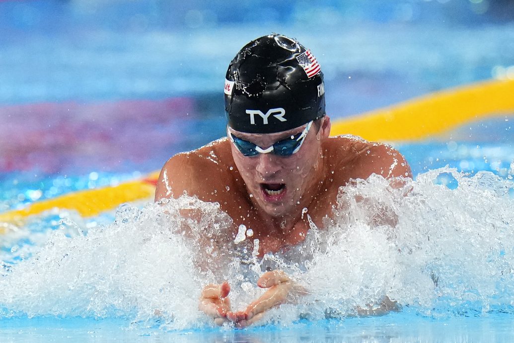 多哈世界水上运动锦标赛| 3征世锦赛级如愿摘金 芬克称霸男百米蛙泳