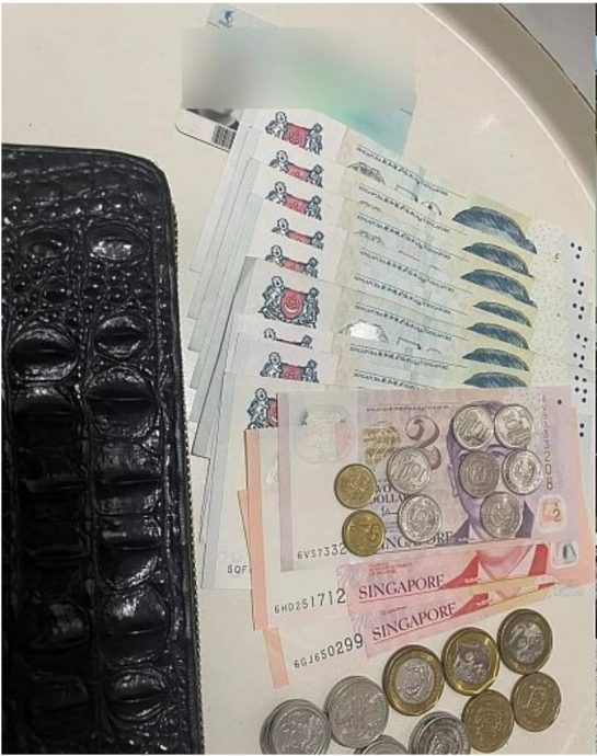 大马男子在新国拾金不昧 脸书找钱包失主