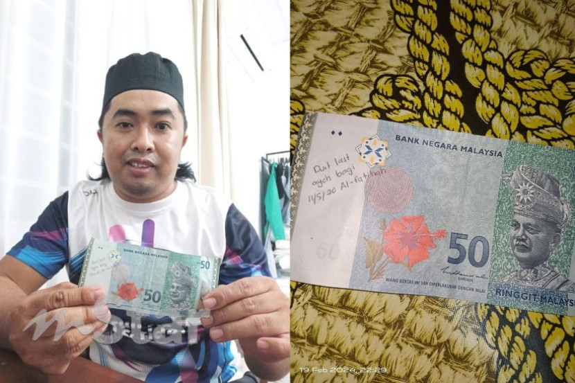 失主联络自称是RM50主人 “亡父送的 情况所迫才花掉”